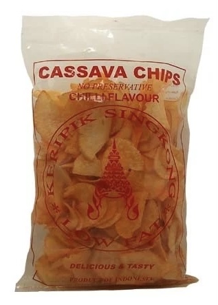 Salted Cassava Chips 250 Gr KERIPIK SINGKONG