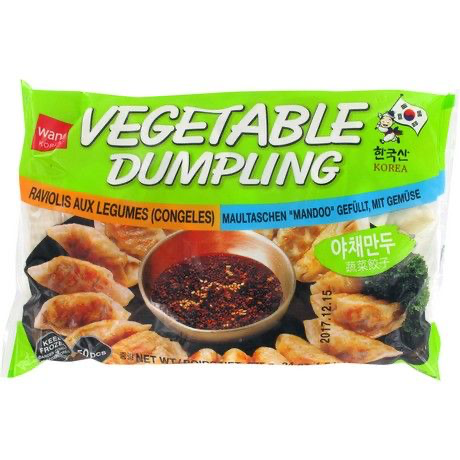 [SG2020-129] Dumpling Vegetable <-18°C 675 Gr WANG