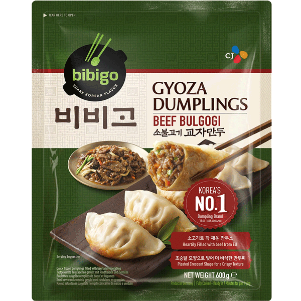 Gyoza Beef Bulgogi &Veg <-18° 600 GR BIBIGO