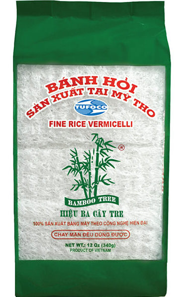 [RNF2018-223] Fine Rice Vermicelli 340 Gr BAMBOO TREE