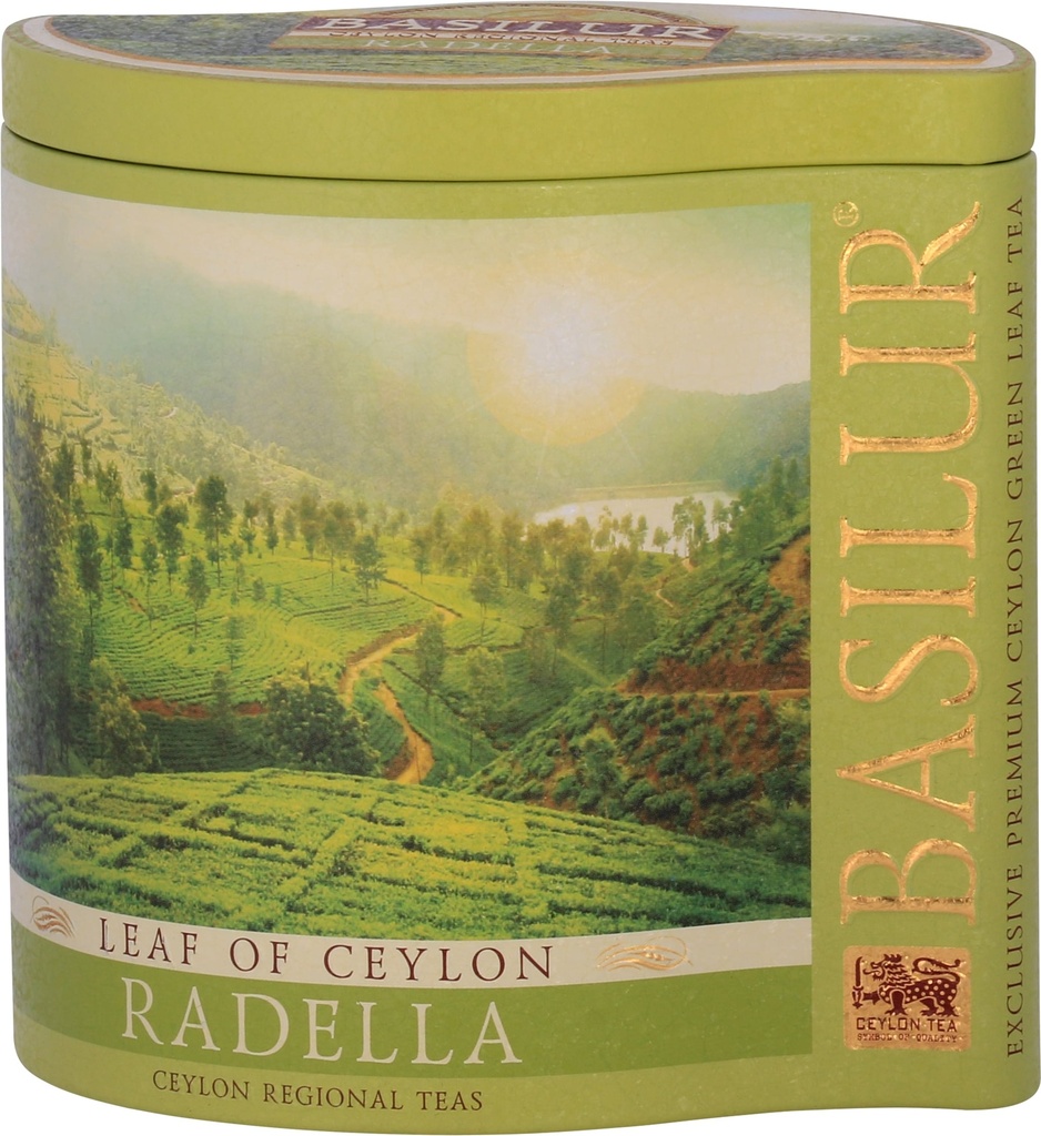 [BL2013-104] Radella Tin Caddy 100 Gr BASILUR