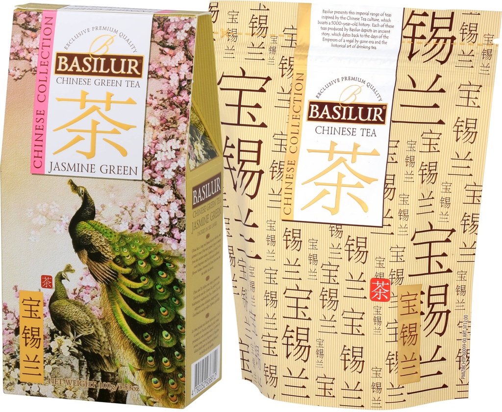 [BL2013-109] Chinese col. Jasmine 100 Gr BASILUR