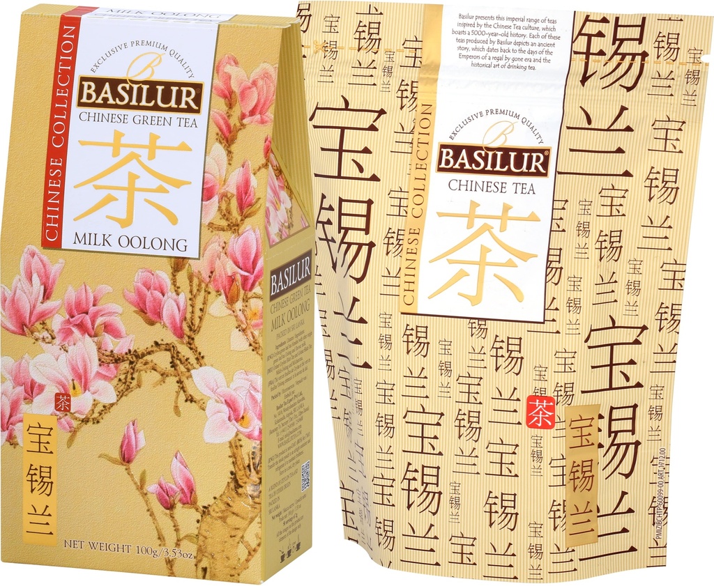 Chinese col. Milky Oolong 100 Gr BASILUR