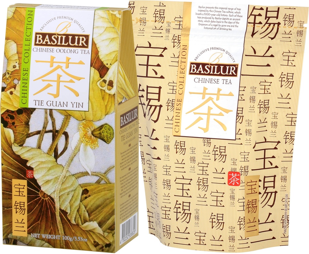 [BL2013-112] Chinese col. Tie Guan Yin 100 Gr BASILUR