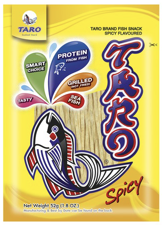 Snack de Poisson Piquant 52 Gr TARO