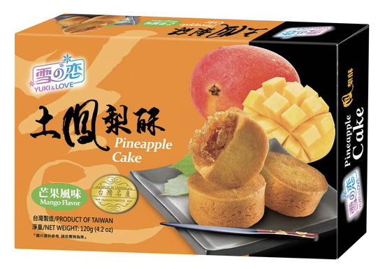 Gâteau Ananas-Mangue 120 Gr YUKI & LOVE