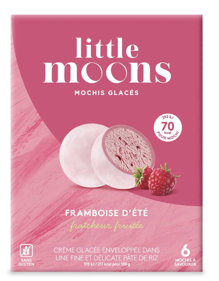 [SG2020-117] Mochi Glacé à la Framboise <-18°C 192 Gr LITTLE MOONS
