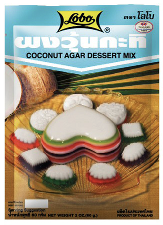 [PS2019-33] Prép. Agar Agar Dessert Arôme de Coco 60 Gr LOBO