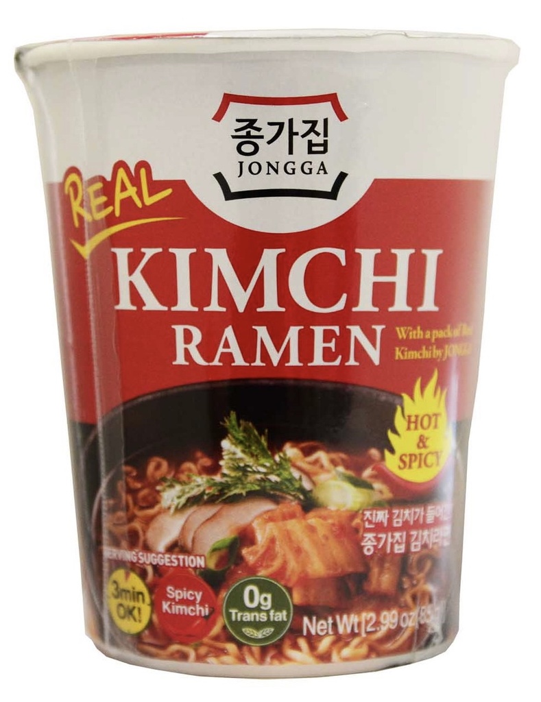 [RNF2018-228] Instant Noodles Kimchi Ramen 85 Gr JONGGA 