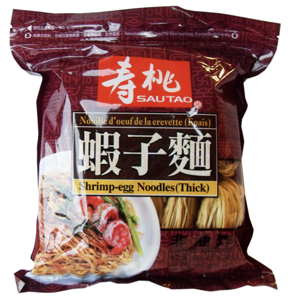 [RNF2018-233] Shrimp-egg Noodles - Thick 454 Gr SAU TAO