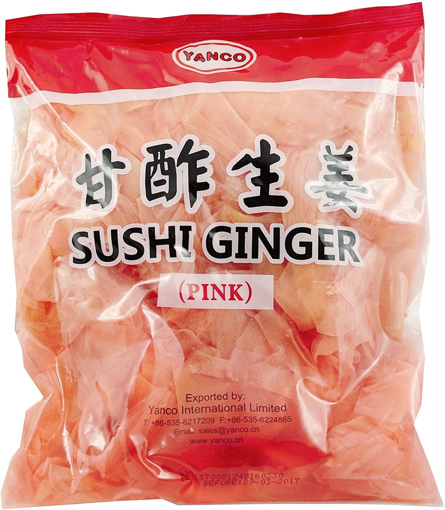 [CN1979-060] Sushi Ginger Pink 150 Gr YANCO