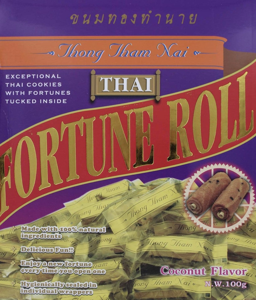 [CS2020-051] Thai Fortune Cookie 100 Gr THONG THAM NAI