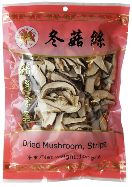 [PS2019-41] Dried Mushroom Strip 100 Gr GOLDEN-LION 