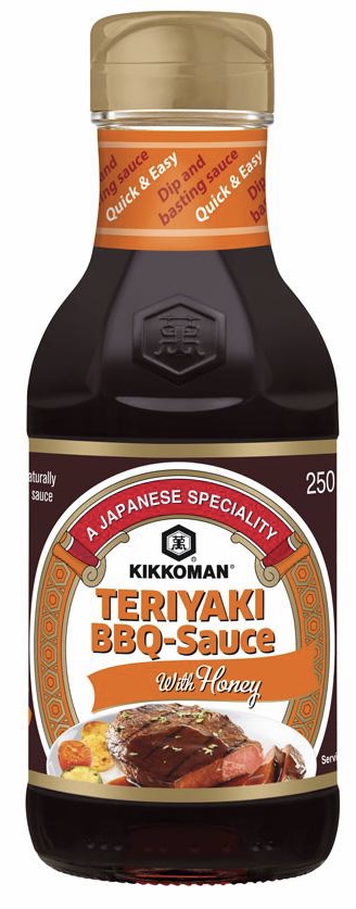[AS2018-396] Teriyaki BBQ Sauce - Honey 250 Ml KIKKOMAN