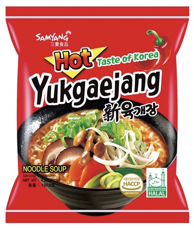 Nouilles Instantanées Yukgaejang 120 Gr SAMYANG