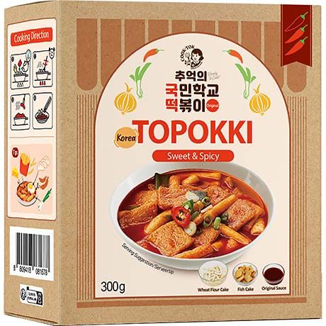 [SG2020-152] Topokki Home Kit Piquant & Doux 300 Gr COOK TOK