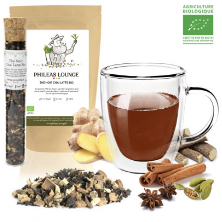 [BL2013-137] Thé Noir Chai Latte 100 Gr PHILEAS LOUNGE