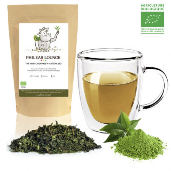 [BL2013-139] Thé vert Chun Mee'n Matcha Bio Matcha PHILEAS LOUNGE