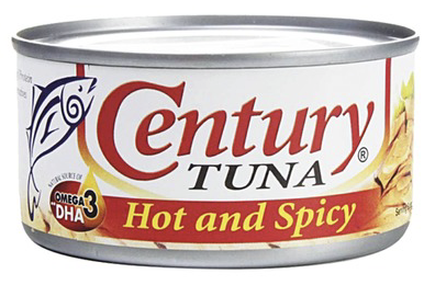 Émietté de Thon à la Sauce Piquante 180 Gr CENTURY TUNA