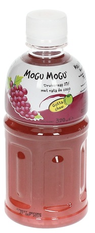 [BL2013-142] Boisson aux Raisins avec Nata de Coco 320 Ml MOGU MOGU