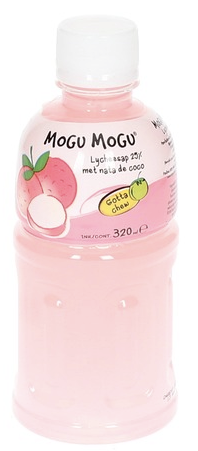 [BL2013-143] Boisson au Litchi avec Nata de Coco 320 Ml MOGU MOGU