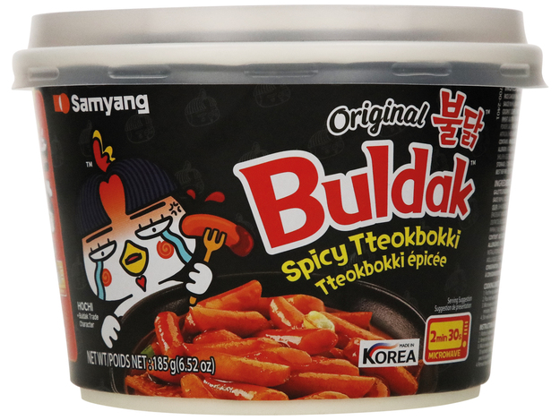 Buldak Hot ChickenTopokki (Rice Cake) 185 Gr SAMYANG