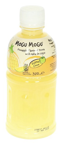 [BL2013-147] Boisson à l'Ananas avec Nata de Coco 320 Ml MOGU MOGU