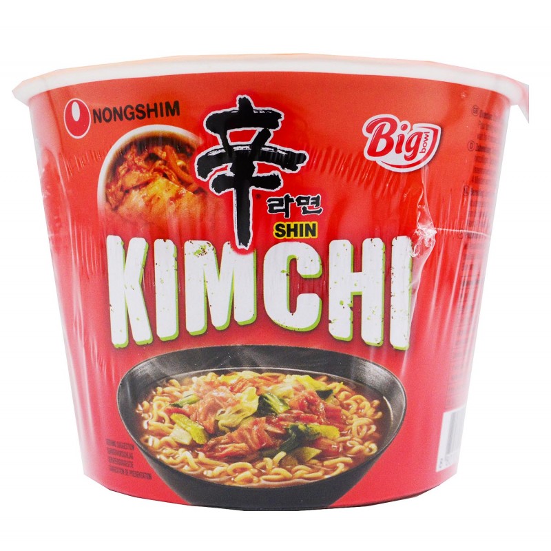 Instant Noodle Big Bowl KimChi 112 Gr NONGSHIM 