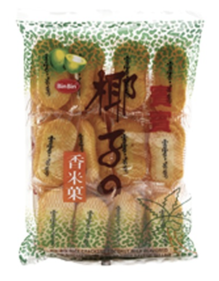 [CS2020-152] Biscuits de Riz à la Noix de Coco 150 Gr BIN BIN