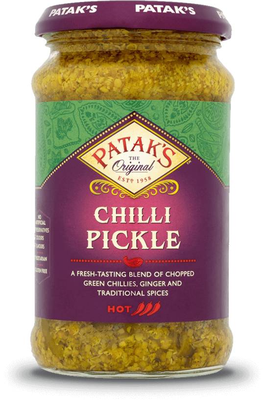 Chili Pickle Hot 283 Gr PATAK’S