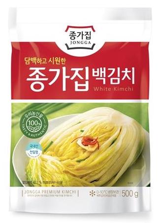 [FR1979-081] Kimchi Baek Blanc <1°C 500 Gr JONGGA