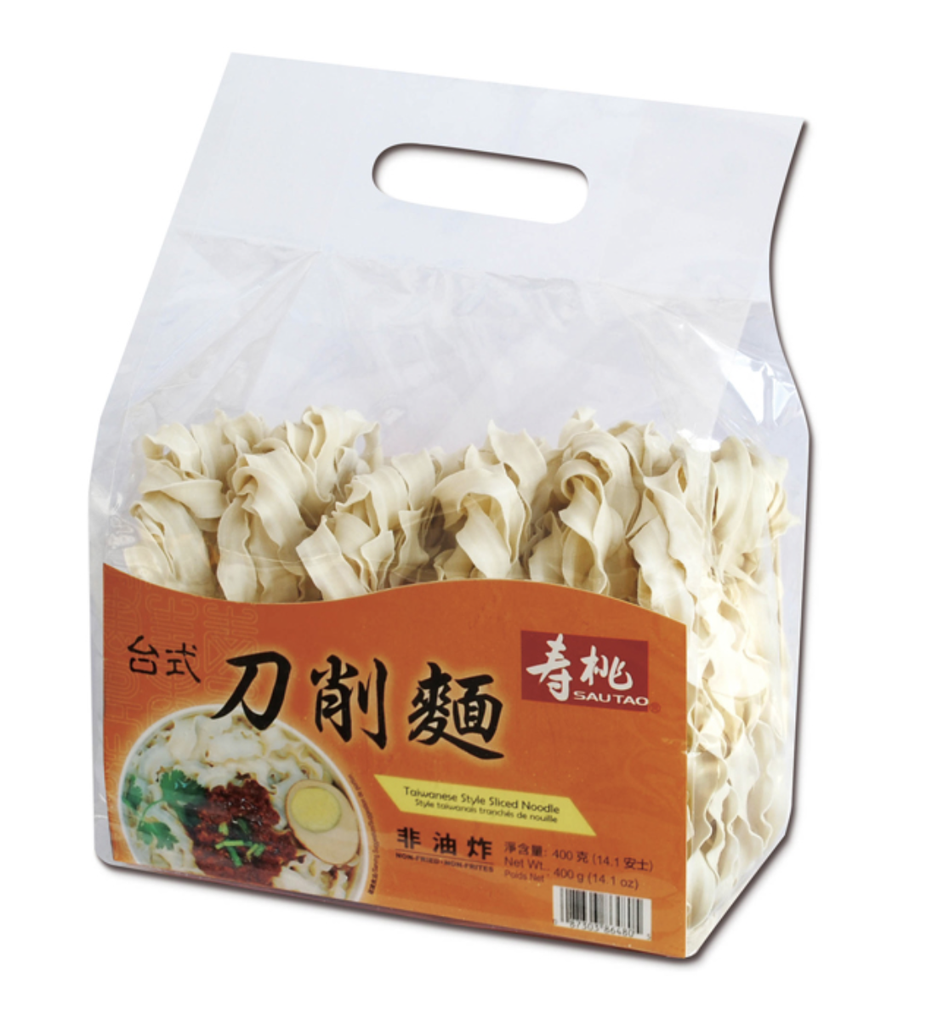 [RNF2018-280] Taiwanese Style Slices Noodle 400 Gr SAU TAO