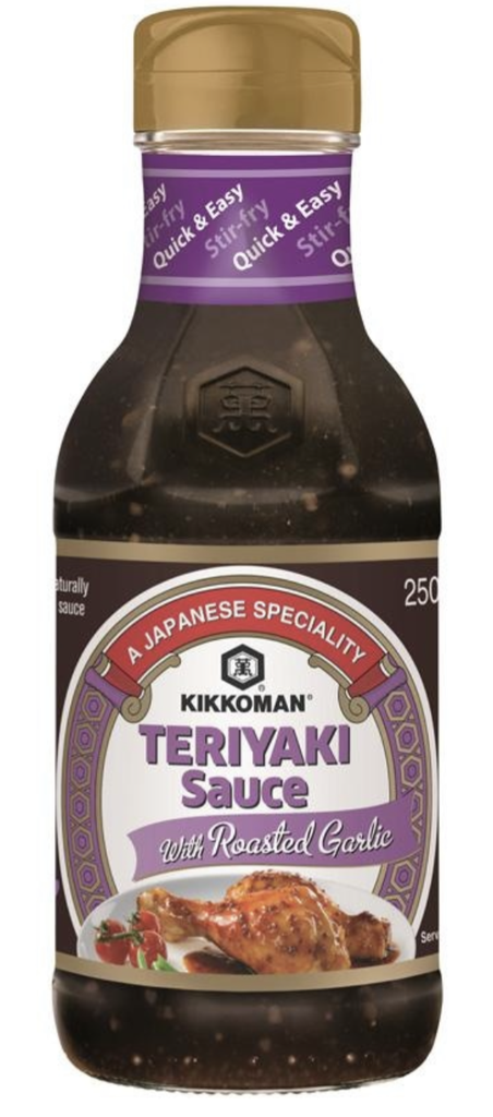 [AS2018-442] Sauce Teriyaki  - Roasted Garlic 250 Ml KIKKOMAN