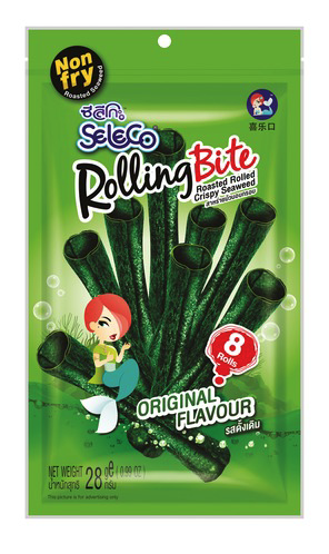 [CS2020-164] Chips d'Algues Roulées Original 28 Gr SELECO