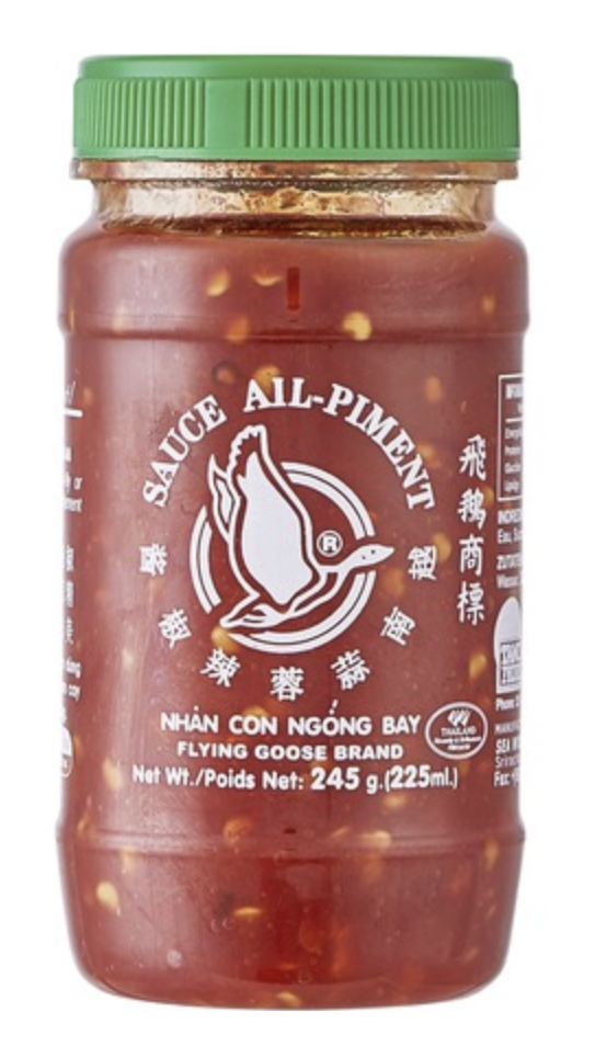 [AS2018-452] Pâte De Piment & Ail 245 Gr FLYING GOOSE