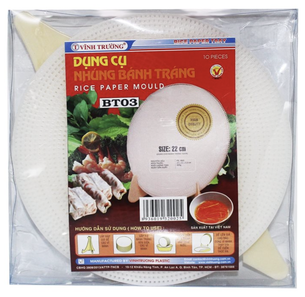 [NF2020-56] Étendoir Pour Galettes De Riz 22cm 10 PCs NHUNG BANH