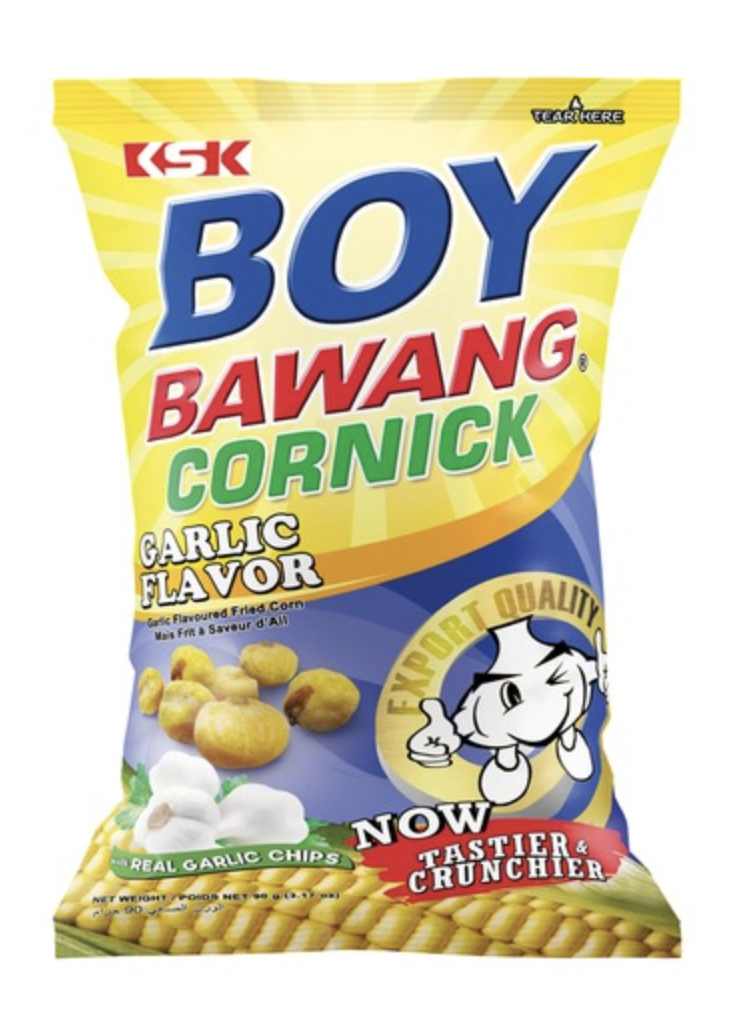 Maïs Frits Goût d'Ail 100 Gr BOY BAWANG