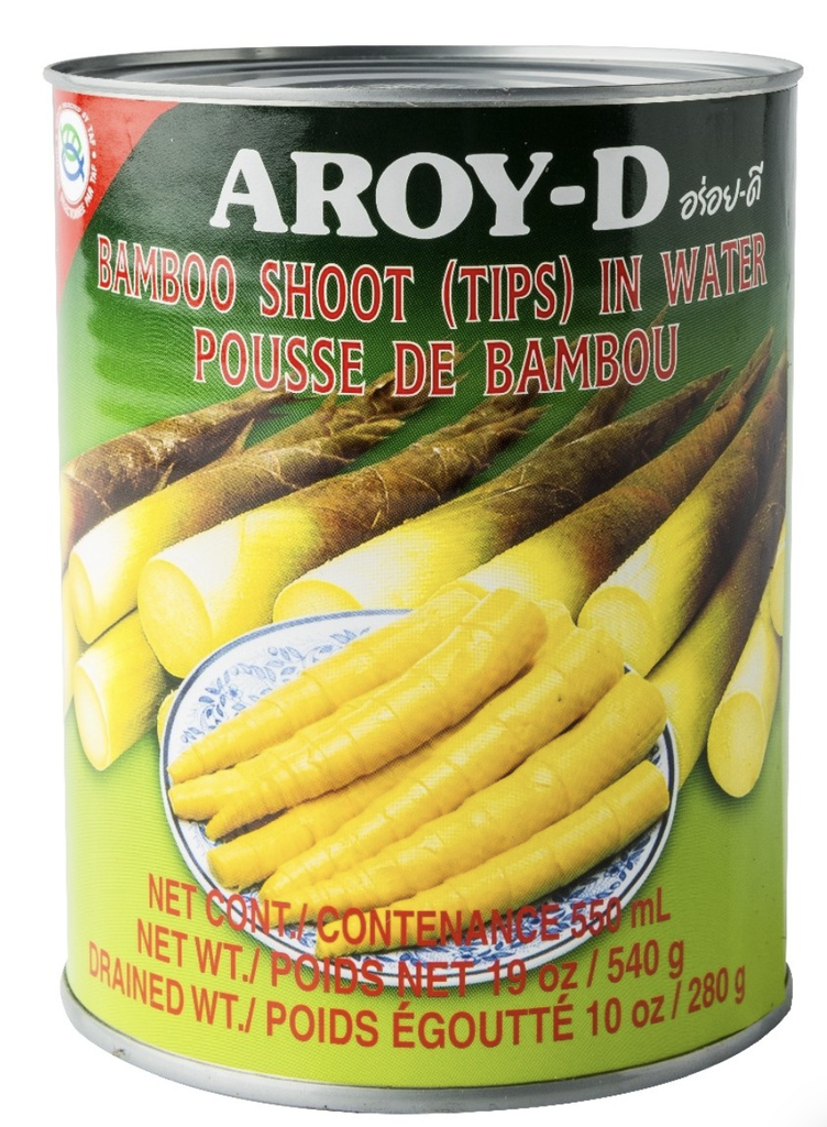 Bamboo Shoot Tips  540 Gr AROY-D