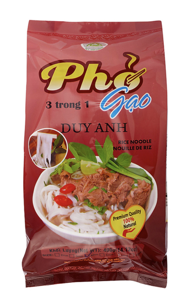 Pho Rice Noodles 400 Gr DUY-ANH