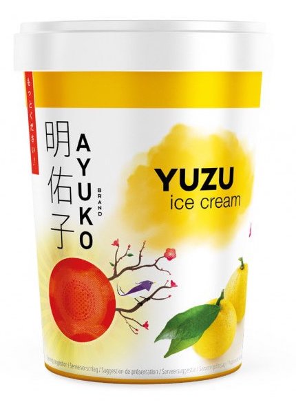 [SG2020-187] Creme glacée saveur Yuzu 500 Ml AYUKO