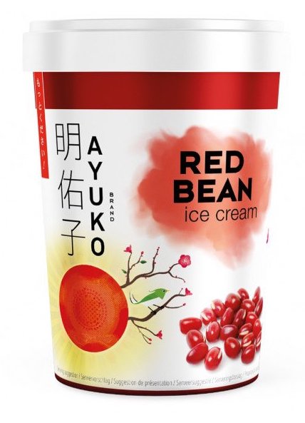 [SG2020-188] Creme glacée saveur Haricot Azuki 500 Ml AYUKO