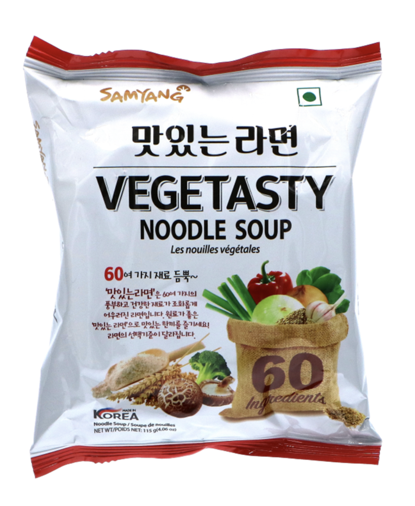 [RNF2018-299] Vegetasty Noodle Soup 115 Gr  SAMYANG