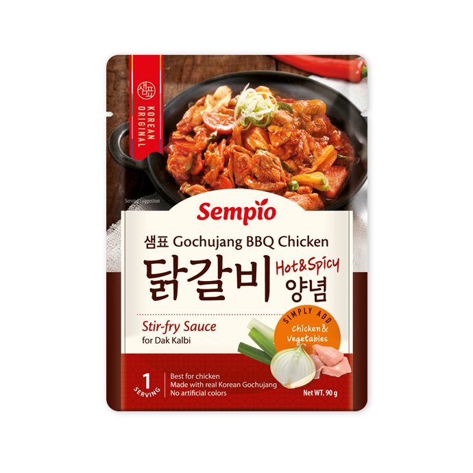 [AS2018-492] Gochujang BBQ Chicken Sauce 90 Gr SEMPIO