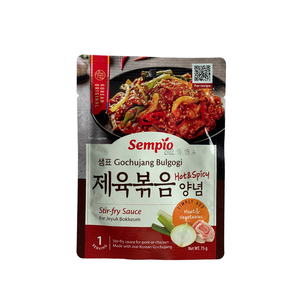 [AS2018-493] Gochujang Bulgogi Sauce 75 Gr SEMPIO