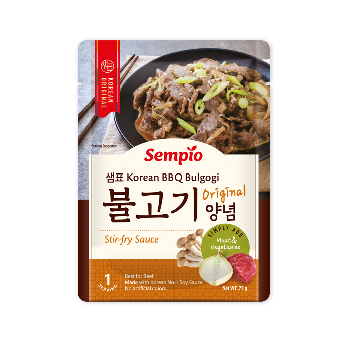 Korean BBQ Bulgogi Sauce 75 Gr SEMPIO