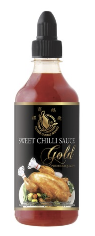[AS2018-502] Sauce Piment Doux Gold 455 ML FLYING GOOSE
