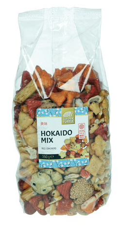 [CS2020-180] Hokaido Crackers de Riz 350 Gr GOLDEN TURTLE