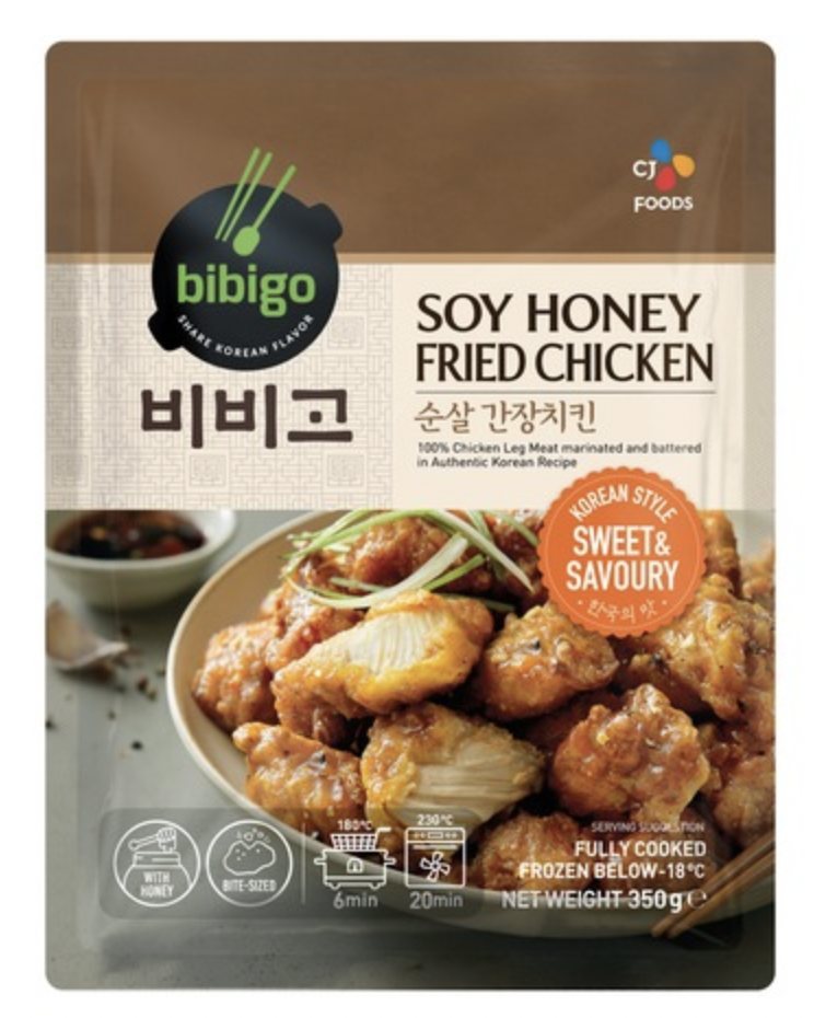 [SG2020-204] Poulet Frit Soja & Miel 350 GR <-18° BIBIGO