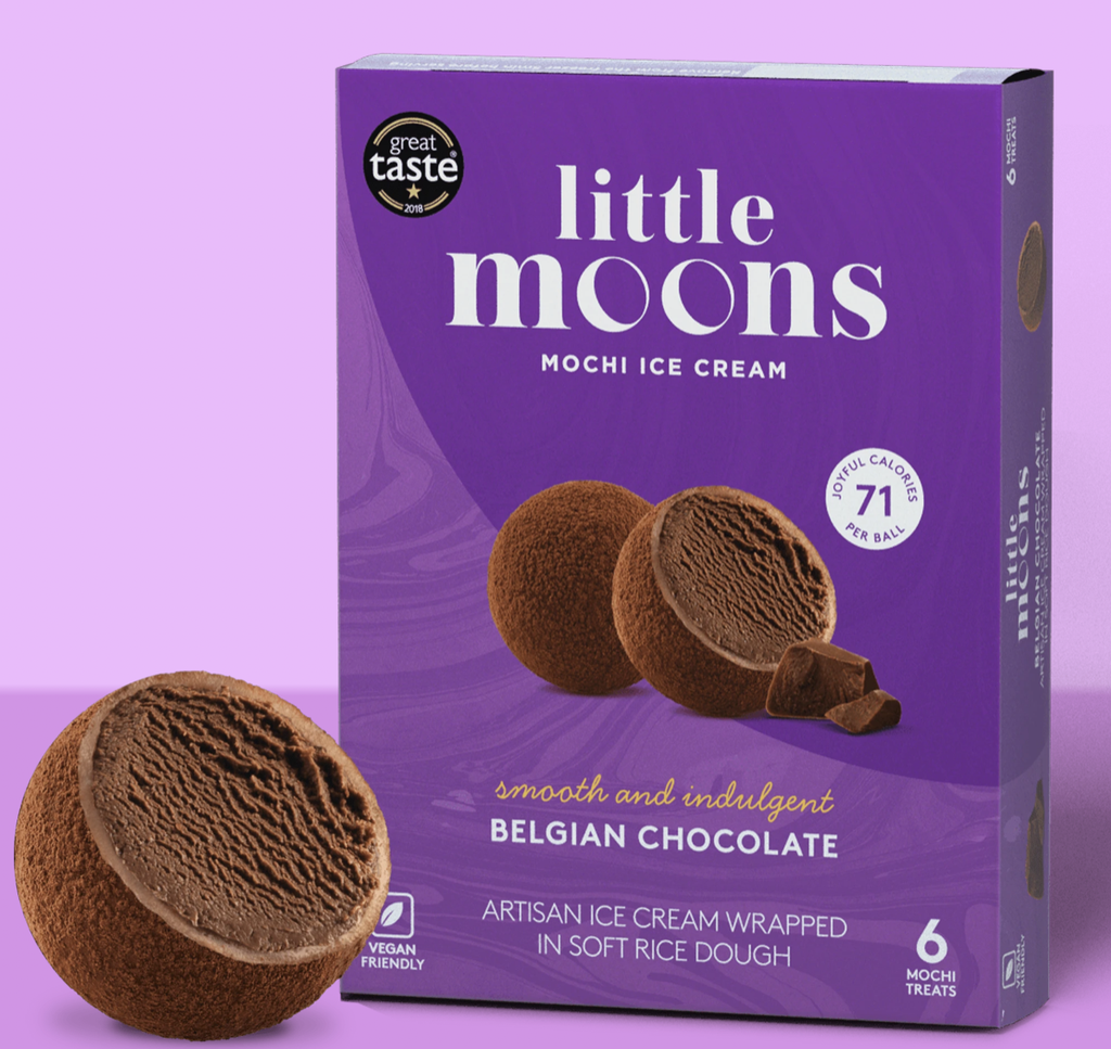 [SG2020-207] Belgium chocolate Mochi <-18°C 192 Gr LITTLE MOONS 
