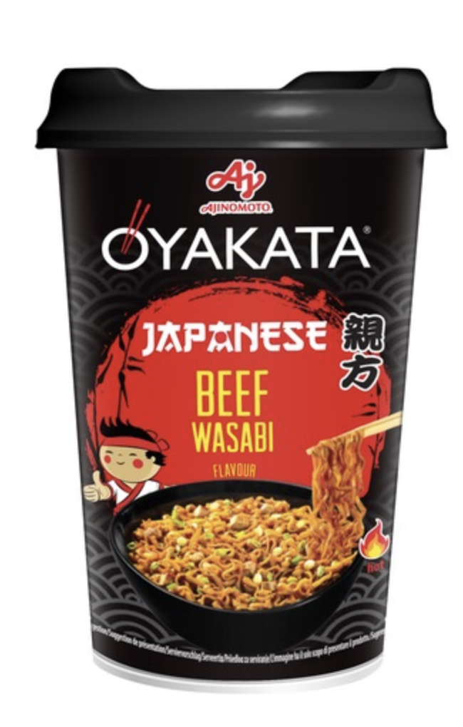 [RNF2018-333] Nouilles Instantanées Boeuf Wasabi 93 Gr OYAKATA